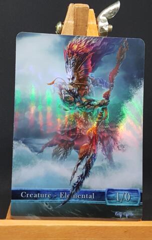 Foil Blue Elemental #04